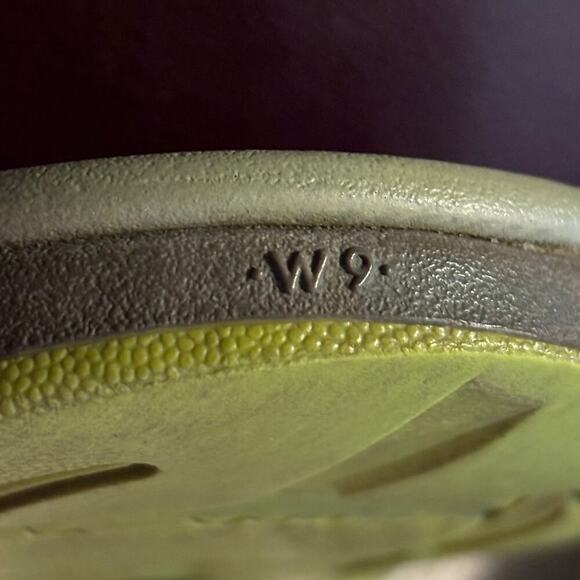 Chaco Thong Sandal Comfort Beachy Flip Flop Green Women's Size 9 - Picture 11 of 11